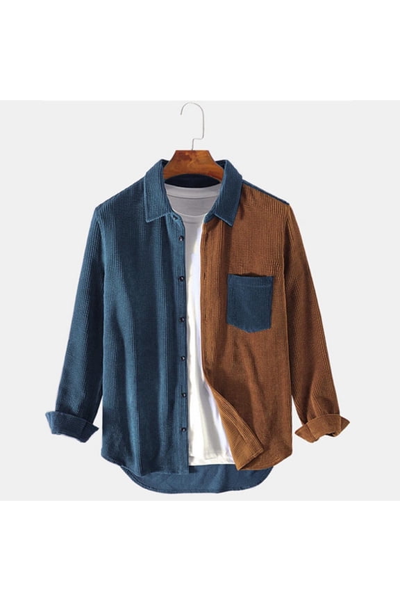Corduroy Jumper for Men Sale Button Up V Neck Henley Sweatshirts Mock Neck Pullover Sweat Tops Long Sleeve Winter Sweaters Mens Corduroy Shirt Jumpers 3.8 out of 5 stars 35 Navy S