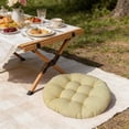 thumbnail image 1 of Corduroy Large Round Floor Pillow with Soft Velvet Surface - Extra Thick Comfortable Seat Cushion for Living Room Office and Outdoor Use, 1 of 6