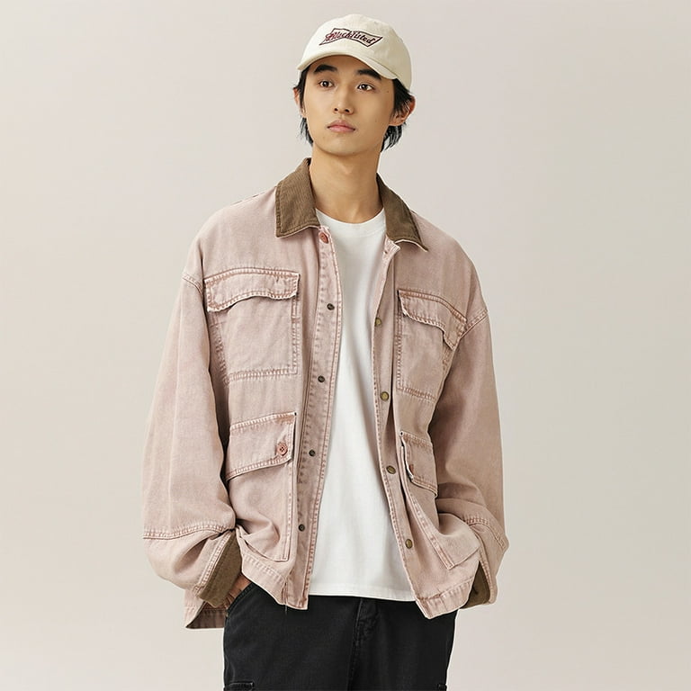 Oversized cargo jacket cheap