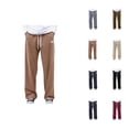 thumbnail image 1 of Corduroy Pants for Men 2025 Elastic Waist Straight Leg Drawstring Wide Leg Long Casual Pants with Pockets Trousers, 1 of 1