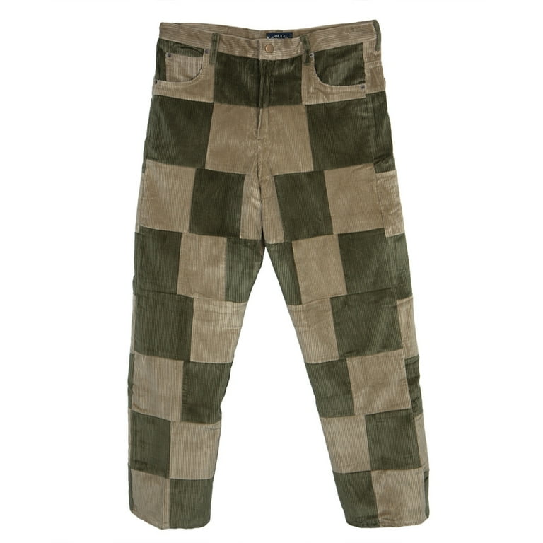 人気ブランドの Pants Patchwork Corduroy - Walmart.com - X-Small パンツ