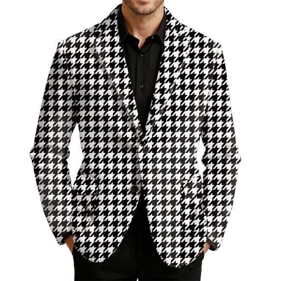 Corduroy Patterned ’s Retro Print Lightweight Jacket For Formal And Casual Wear