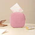 thumbnail image 1 of Corduroy Period Pad Storage Bag with Zipper – Portable Sanitary Napkin Pouch and Small Travel Makeup Organizer for Purse and Backpack, 1 of 7
