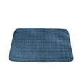 thumbnail image 1 of Corduroy Pet Bed Mat, Washable Warm Pet Pad, Non Slip Stain Resistants Wear-Resistants Pet Sleeping Mattress for Small Medium Pets 19.6x15.7 Inch Blue, 1 of 4
