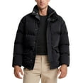 thumbnail image 1 of Corduroy Quilted Jacket Stand Collar Winter Warm Coat For Outdoor Windproof Cold Weather, 1 of 5