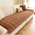 thumbnail image 1 of Corduroy Quilted Sofa Seat Cushion Cover, Non Slip Furniture Protector Mat, Washable Sofa Slipcover Throw Pad for Couch Living Room Home Decor, 1 of 6