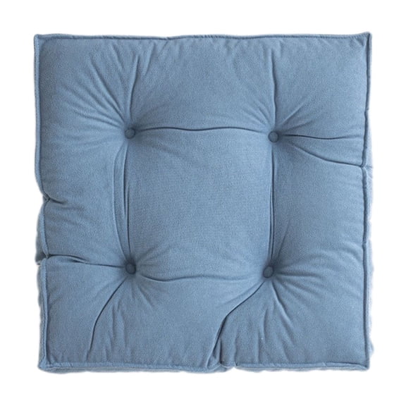 Corduroy Seat Cushion 16x16x4 Inch Thick Office Chair Pad Memory Foam Support Non-Slip Home Decor Multi-Use