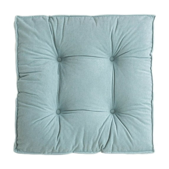 Corduroy Seat Cushion 16x16x4 Inch Thick Office Chair Pad Memory Foam Support Non-Slip Home Decor Multi-Use