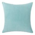 thumbnail image 1 of Corduroy Throw Pillow Covers Boho Striped - Decorative Square Cushion Covers for Living Room,Sofa,Couch, Bed - Modern Farmhouse Home Decor Fall Thanksgiving Halloween Seasonal Pillow Cases, 1 of 3