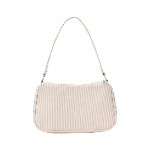 Corduroy Tote Bag for Women Casual Shoulder Handbag, Versatile Everyday Purse, 9.25 X 5.51 X 2.17 Inches
