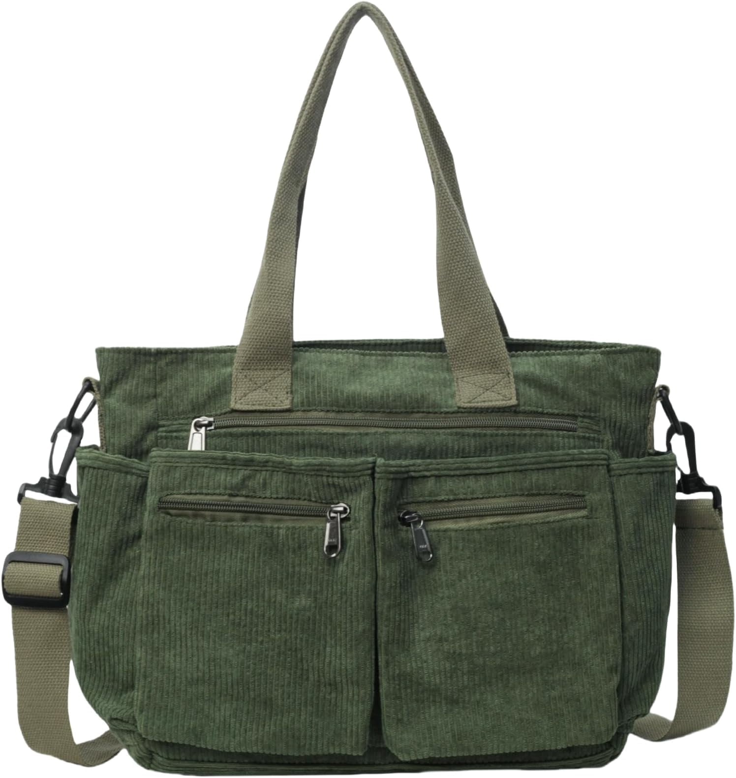 Simple Modern Harper Tote Bag - Large Water-Resistant Laptop Bag With Crossbody Strap, Midnight Black