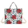 thumbnail image 1 of Corduroy Tote Bag for Women Shoulder Handbags Fashion Ladies Purses Satchel Messenger Bags Red Berries and Flowers M, 1 of 8