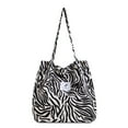thumbnail image 1 of Corduroy Totes Bag, FITDON Shoulder Handbags Big Capacity Shopping Bag for Women Girls, 1 of 7
