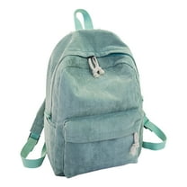 Corduroy Travel Backpack for Women Large Capacity Lightweight High School College Laptop Bags