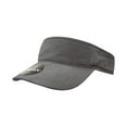 thumbnail image 1 of Decky 4004 Corduroy Visor Hat-Charcoal, 1 of 6