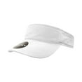 thumbnail image 1 of Decky 4004 Corduroy Visor Hat-White, 1 of 3