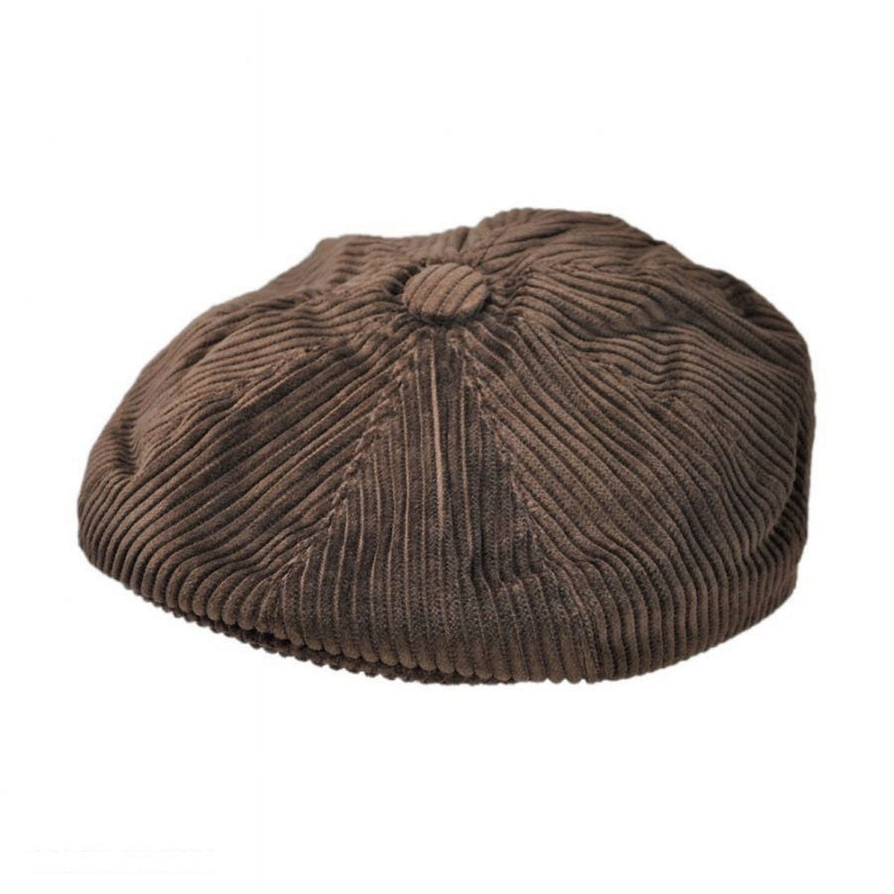 CORDUROY NEWSBOY CAP XL ブラウン Corduroy Wide Wale Cotton