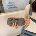 thumbnail image 1 of Corduroy vintage artistic pencil box ins Japanese style student makeup bag storage organizer bag, 1 of 7
