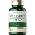 thumbnail image 1 of Cordyceps Mushroom Capsules 1000mg | 150 Count | CS-4 Strain Mushroom Extract | Non-GMO and Gluten Free | By Carlyle, 1 of 8
