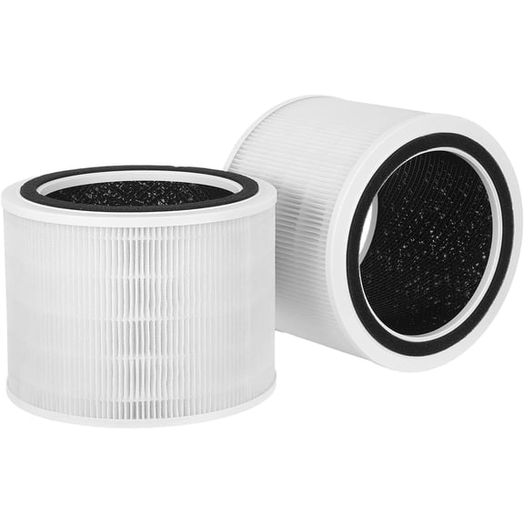 Core 200S-P Replacement Filter for LEVOIT Core 200S Air Purifier, 3-in-1 HEPA, High-Efficiency Activated Carbon, Part Core 200S-RF, 2 Pack