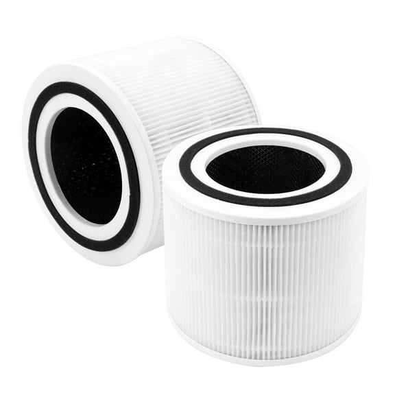 Core 300 Replacement Filter Compatible with LEVOIT Core 300, Core P350,Core 300S,Core300-P Air Purifier, 3-in-1 H13 Grade True HEPA Filter ,2 Pack