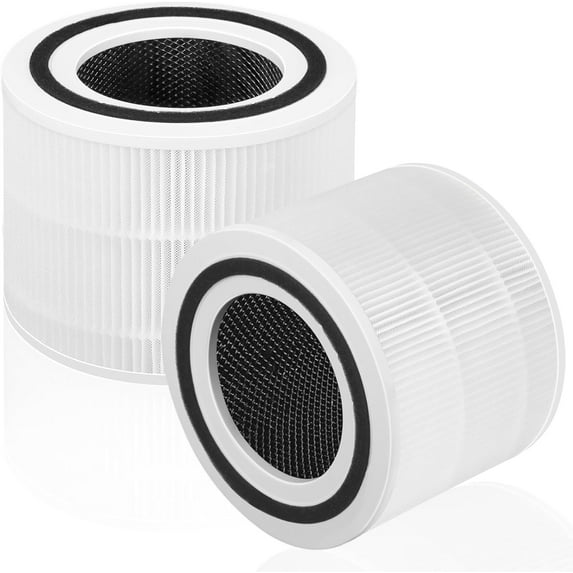Core 300 Replacement Filter for Levoit Core 300-p, Core 300S, Core 300, Core 300-RF, Core 300-RAC Air Purifier, 3-in-1 H13 True HEPA Activated Carbon Filter(White) by
