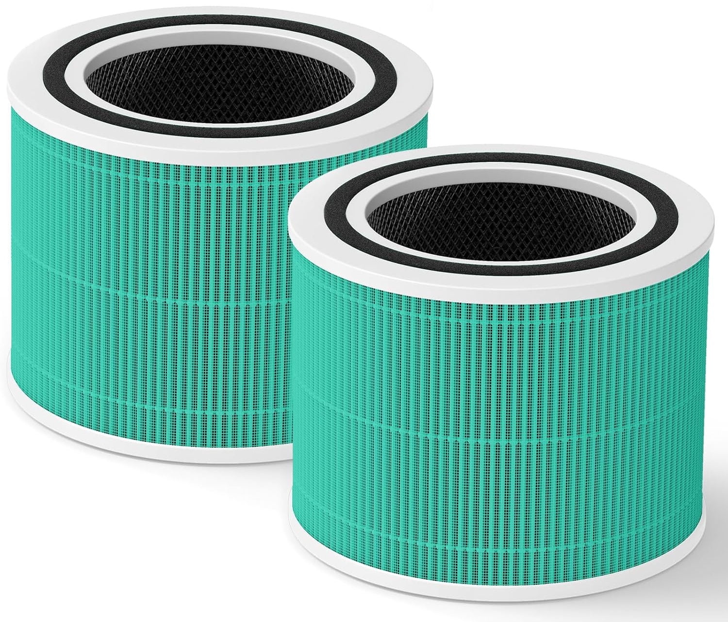 Core 300 Replacement Filter for LEVOIT Core 300, Core 300-P, Core 300S, 3-in-1 H13 True HEPA Replacement, 2-Pack, Compare to Core 300-RF(Green)