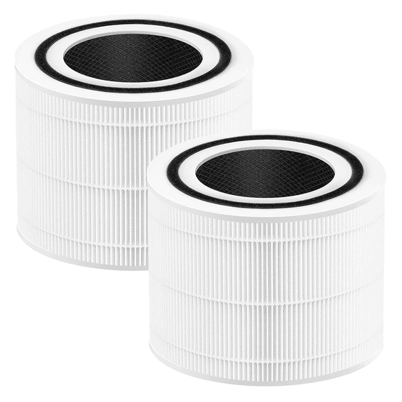 Core 300 Replacement Filter for Levoit Air Purifier Core 300-rf Core 300s, 3-in-1 Pre, H13 True HEPA, Activated Carbon Filtration System, Pack of 2