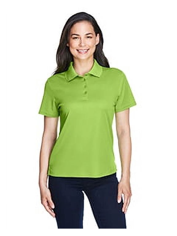 CORE365 78181 Women's Origin Performance Piqué Polo-Acid Green-S