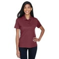thumbnail image 1 of CORE365 78181P Women's Origin Performance Piqué Polo with Pocket-Burgundy-2XL, 1 of 3