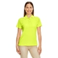 thumbnail image 1 of CORE365 78181R Women's Radiant Performance Piqué Polo with Reflective Piping-Safety Yellow-L, 1 of 3