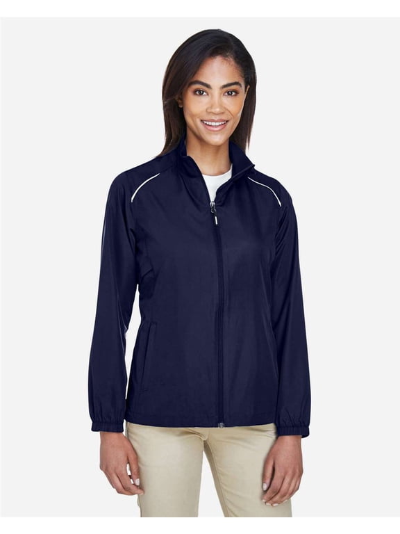 CORE365 78183 Women's Techno Lite Motivate Unlined Lightweight Jacket-Classic Navy-XL