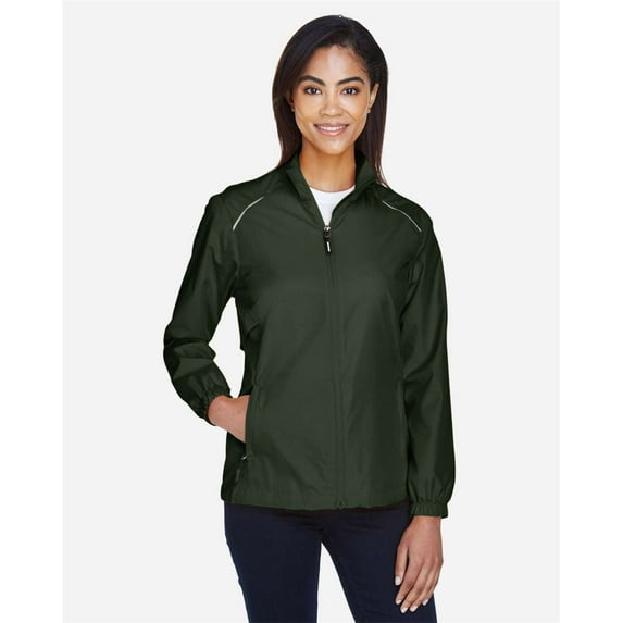 CORE365 78183 Women's Techno Lite Motivate Unlined Lightweight Jacket-Forest-2XL
