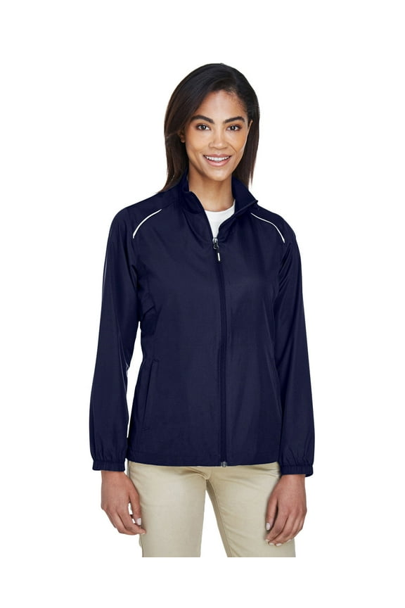 CORE365 78183 Women's Techno Lite Motivate Unlined Lightweight Jacket-Classic Navy-XS