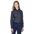 thumbnail image 1 of CORE365 78193 Women's Operate Twill Shirt-Carbon-S, 1 of 5
