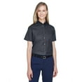 thumbnail image 1 of Core 365 78194 Ladies Optimum Short-Sleeve Twill Shirt, 1 of 3