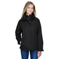 thumbnail image 1 of CORE365 78205 Women's 3-in-1 Jacket with Fleece Liner-Black-XS, 1 of 5