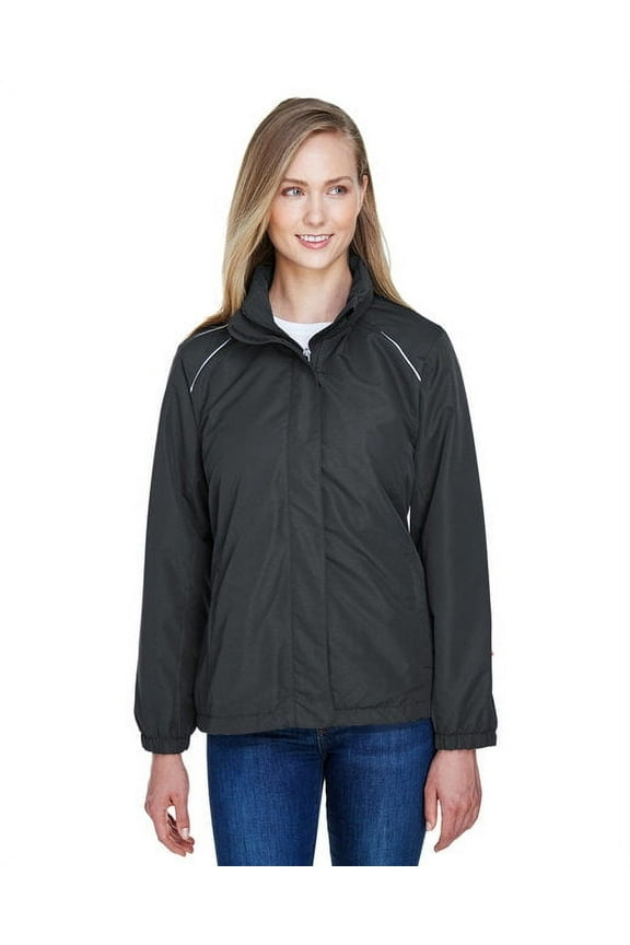 CORE365 78224 Women's Profile Fleece-Lined All-Season Jacket-Carbon-M