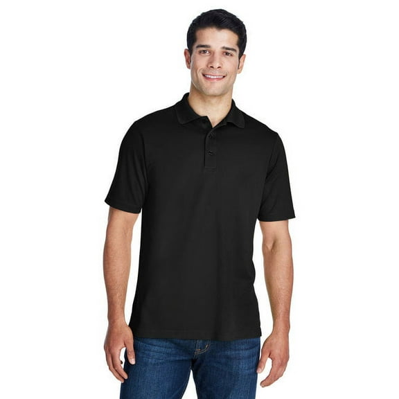 CORE365 88181 Men's Origin Performance Piqué Polo-Black-M
