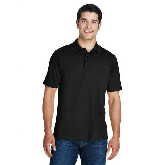 CORE365 88181 Men's Origin Performance Piqué Polo-Black-M