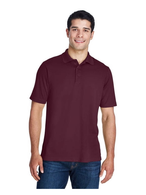 CORE365 88181 Men's Origin Performance Piqué Polo-Burgundy-M
