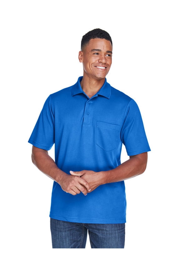 Core 365 88181P Men's Origin Performance Piqué Polo with Pocket
