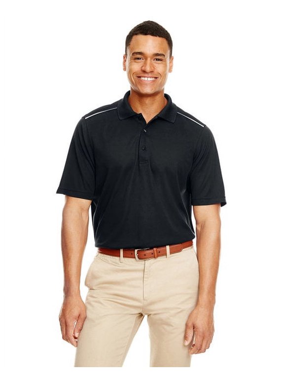 88181R Men's Radiant Performance Piqu Polo withReflective Piping