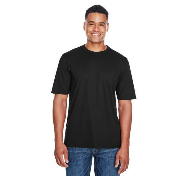 Core 365 88182 Men's Pace Performance Piqué Crewneck