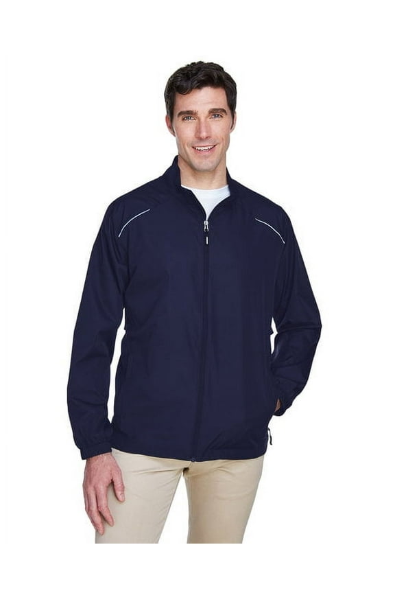 CORE365 88183T Men's Tall Techno Lite Motivate Unlined Lightweight Jacket-Classic Navy-XLT
