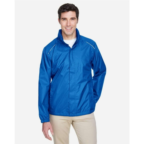 CORE365 88185 Men's Climate Seam Sealed Lightweight Variegated Ripstop Jacket-True Royal-2XL