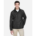 thumbnail image 1 of CORE365 88185 Men's Climate Seam Sealed Lightweight Variegated Ripstop Jacket-Black-2XL, 1 of 5
