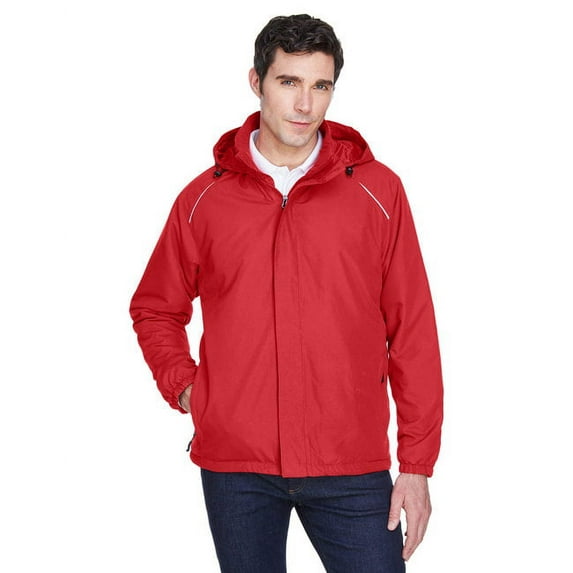 CORE365 88189 Men's Brisk Insulated Jacket-Classic Red-M