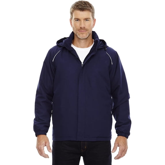 CORE365 88189T Men's Tall Brisk Insulated Jacket-Classic Navy-4XLT