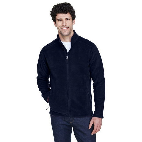 CORE365 88190T Men's Tall Journey Fleece Jacket-Classic Navy-3XLT